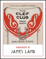 Clef Club March Concert Band sheet music cover Thumbnail